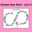 Synonym Game Board – Level 3