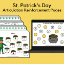 St. Patrick’s Day Articulation Reinforcement Pages