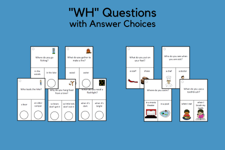 WH Questions with Answer Choices