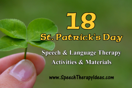 18 St. Patrick's Day Therapy Activities and Materials