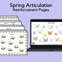 Spring Articulation Reinforcement Pages