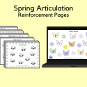 Spring Articulation Reinforcement Pages