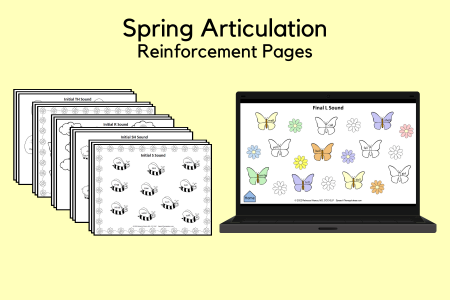 Spring Articulation Reinforcement Pages