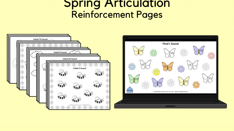 Spring Articulation Reinforcement Pages