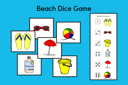 Beach Dice Game