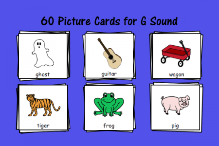 Picture Cards for G Sound