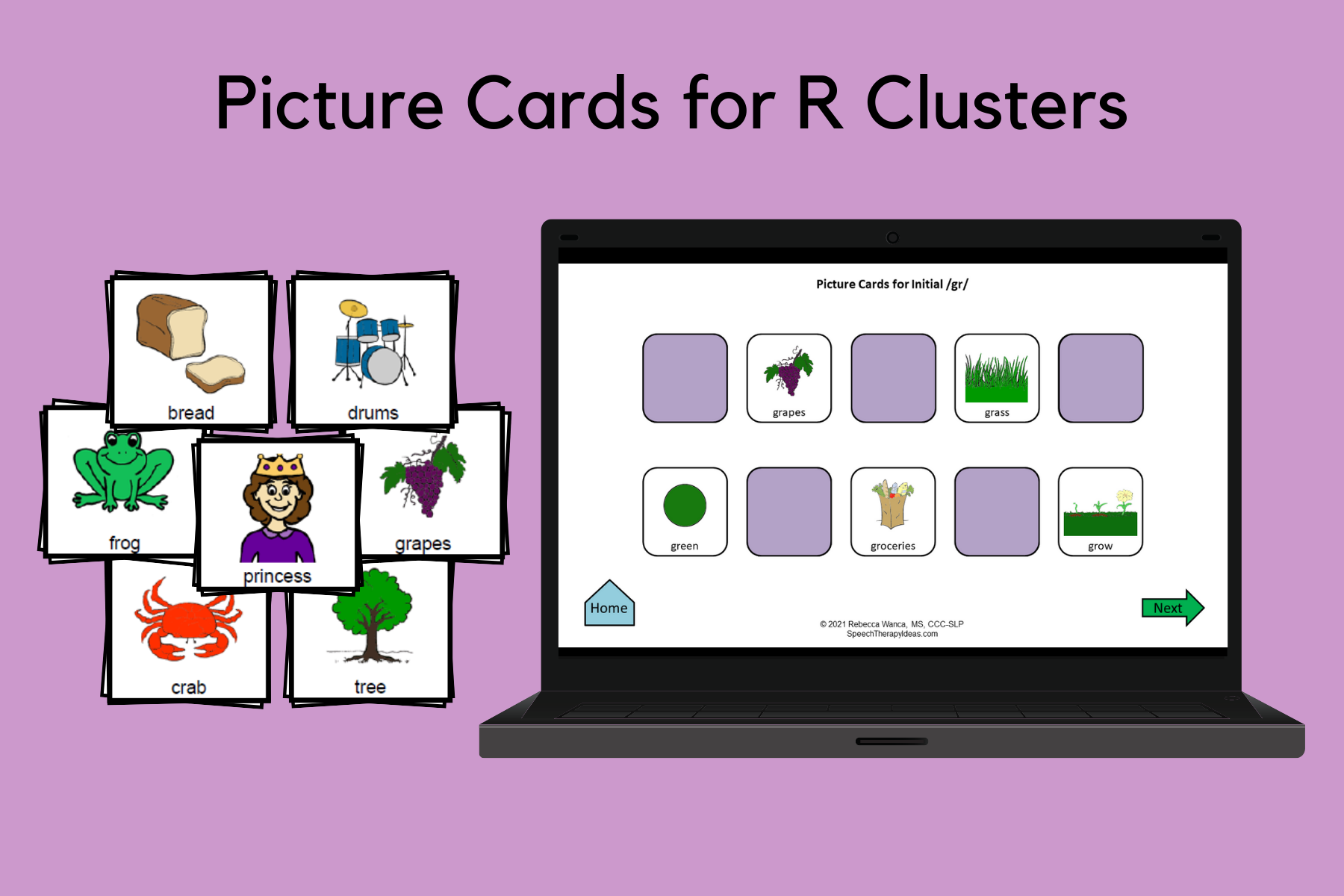 Picture Cards for R Clusters