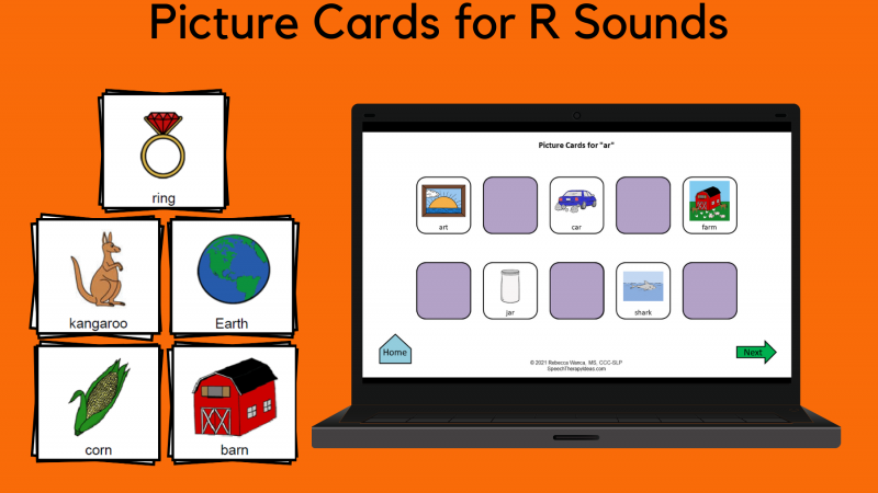 Picture Cards For R Sounds
