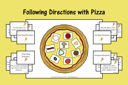 Following Directions with Pizza
