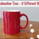 Marshmallow Toss Therapy Activity – 3 Different Ways