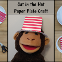 Cat In The Hat Paper Plate Therapy Activity