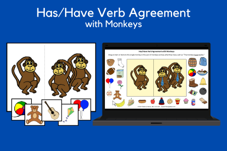 Has/Have Verb Agreement with Monkeys