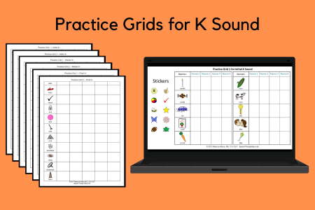 Practice Grids for K Sound