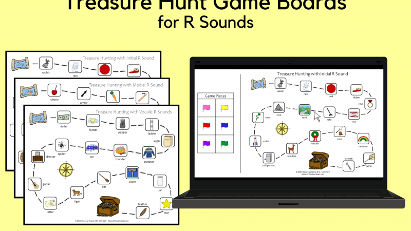 Treasure Hunting Game Boards For R Sounds