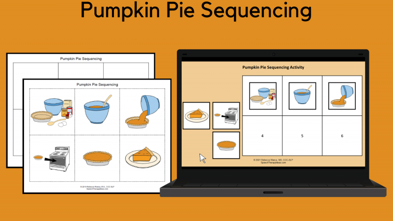 Pumpkin Pie Seq Print Interactive