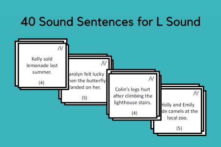 Sound Sentences for L Sound