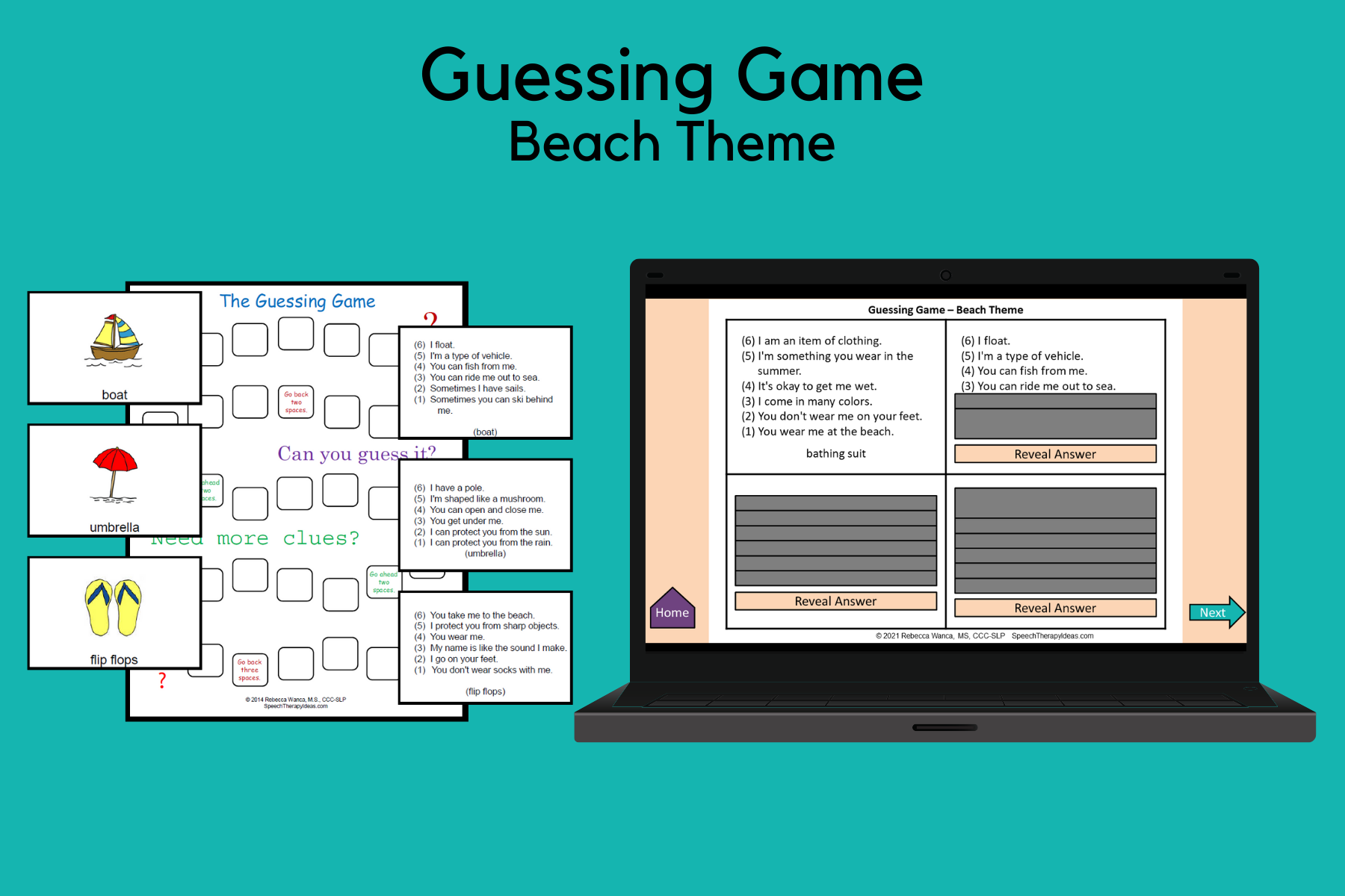 Guessing Game – Beach Theme