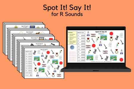 Spot It! Say It! for R Sounds