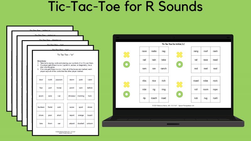 Tic Tac Toe For R Sounds