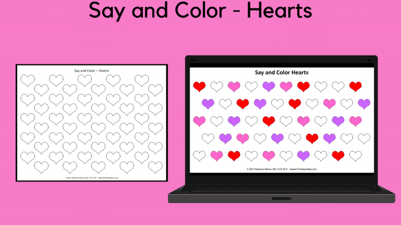 Say And Color – Hearts