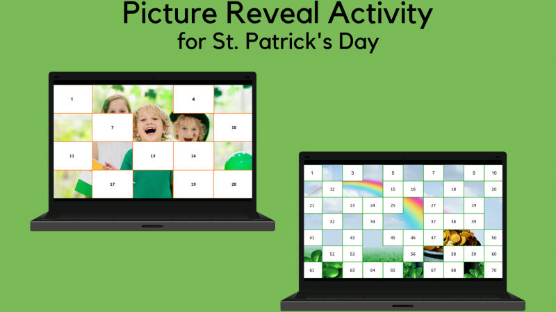 Picture Reveal For St. Patrick’s Day