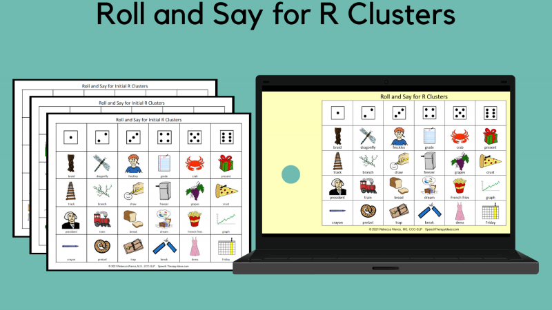 Roll And Say For R Clusters