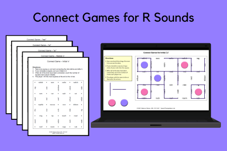 Connect Games for R Sounds