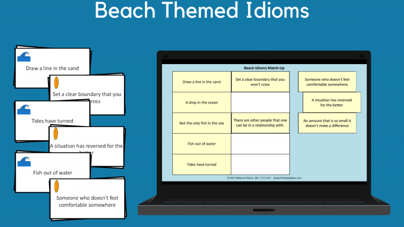 Beach Themed Idioms