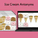 Ice Cream Antonyms