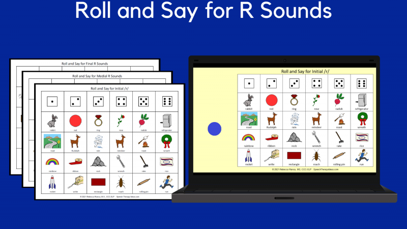 Roll And Say For R Sounds