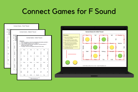 Connect Games for F Sound