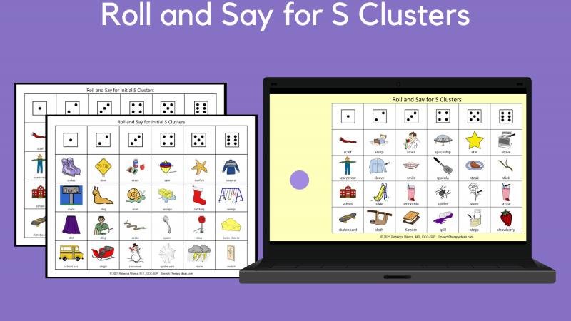 Roll And Say For S Clusters