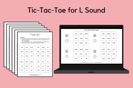 Tic-Tac-Toe Games for L Sound