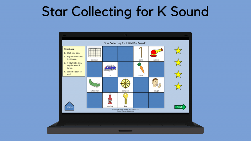 Star Collecting For K Sound