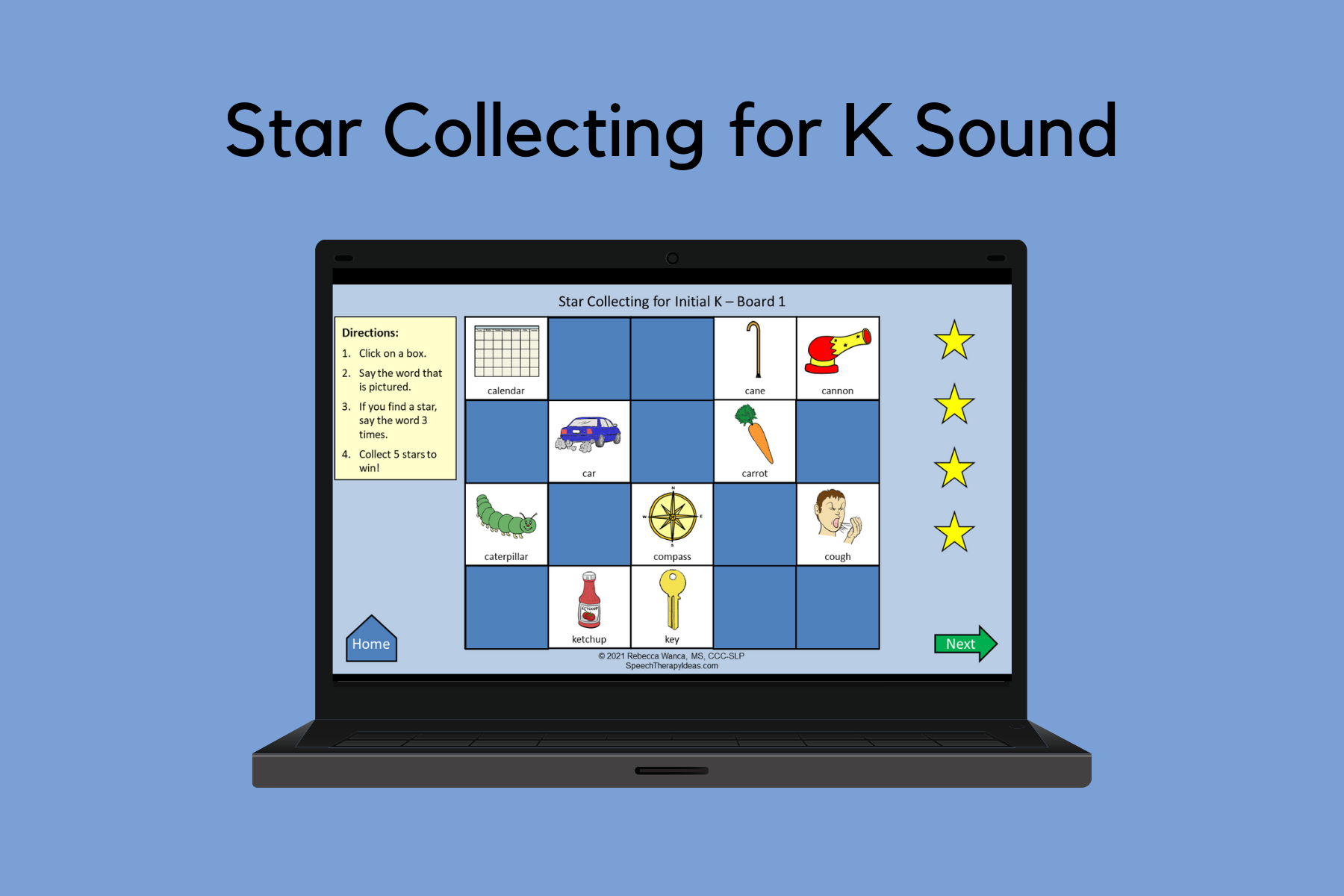 Star Collecting For K Sound