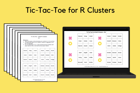 Tic-Tac-Toe for R Clusters
