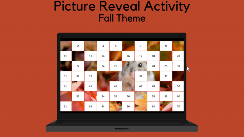 Picture Reveal – Fall Theme