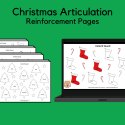 Christmas Articulation Reinforcement Pages