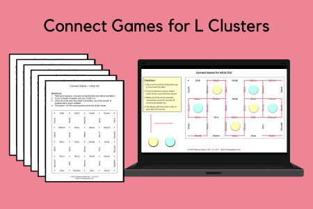 Connect Games for L Clusters