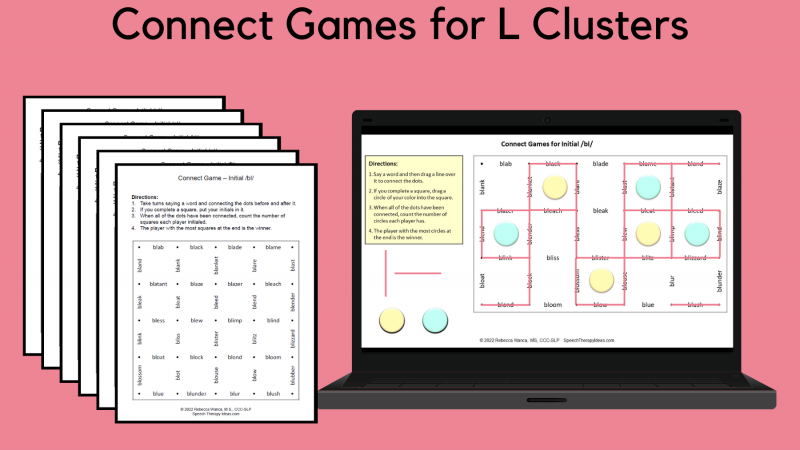 Connect Games For L Clusters