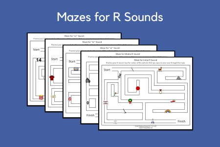Mazes for R Sounds