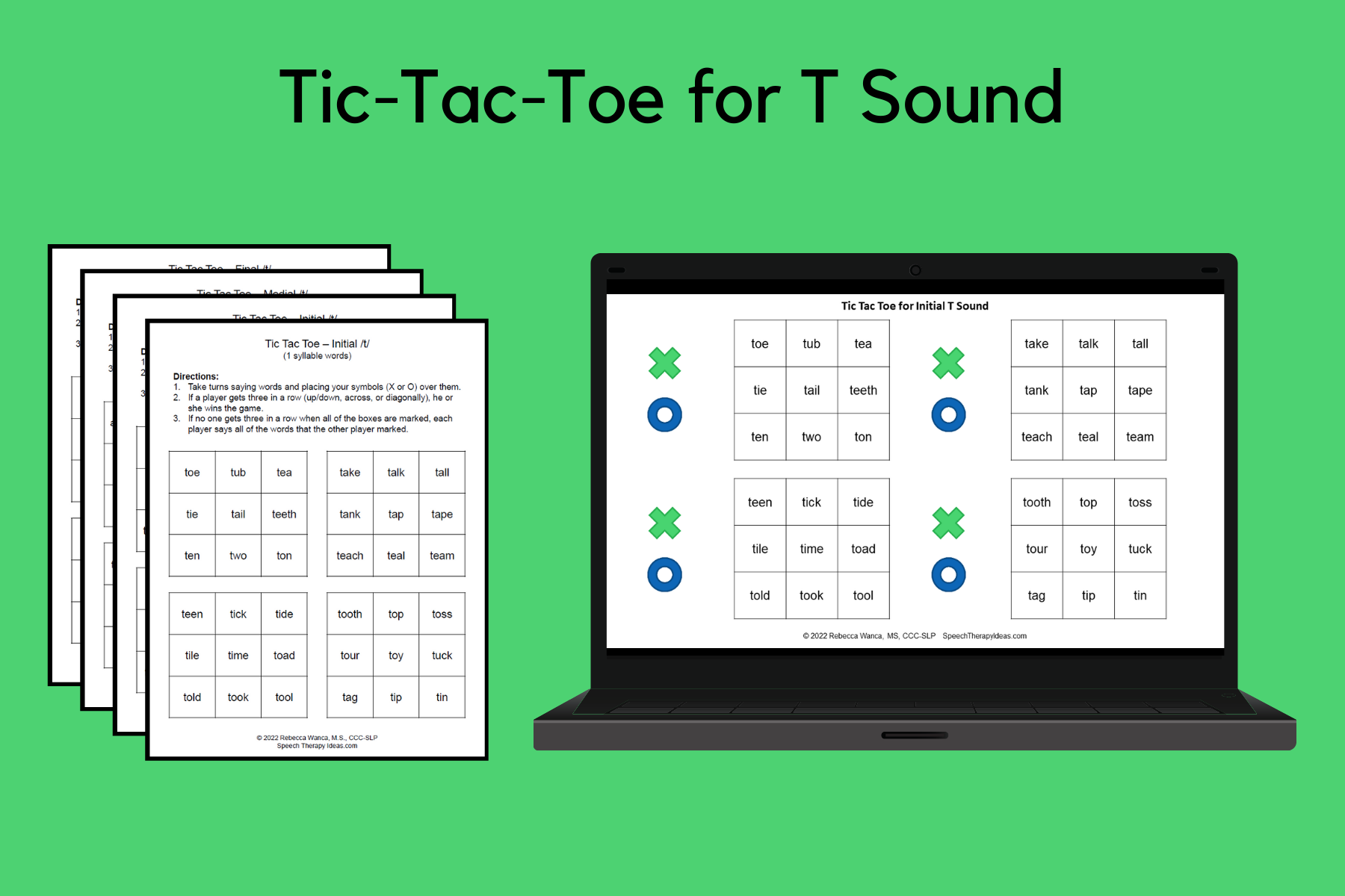 Tic-Tac-Toe Games for T Sound