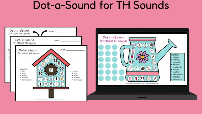 Dot A Sound For TH Sounds
