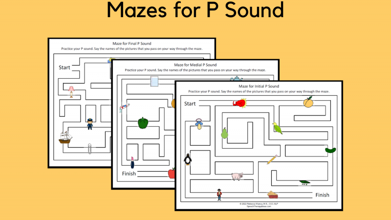 Mazes For P Sound