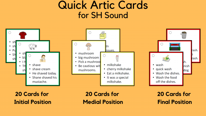 Quick Artic Cards For SH Sound