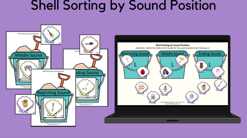 Shell Sorting By Sound Position