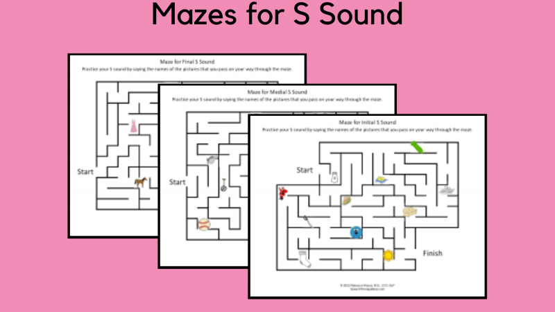 Mazes For S Sound