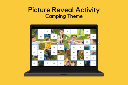 Picture Reveal - Camping Theme