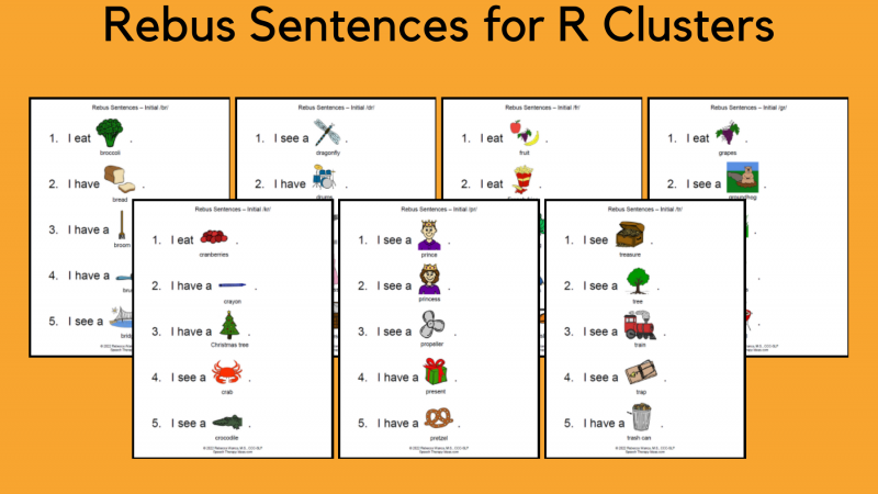 Rebus Sentences For R Clusters