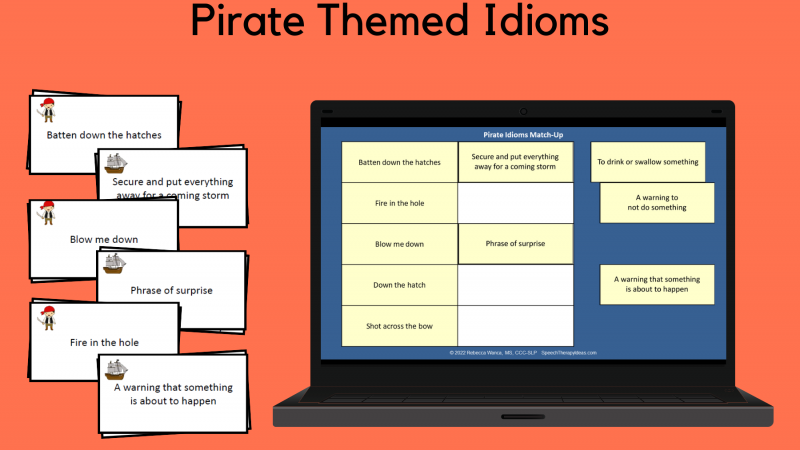 Pirate Themed Idioms